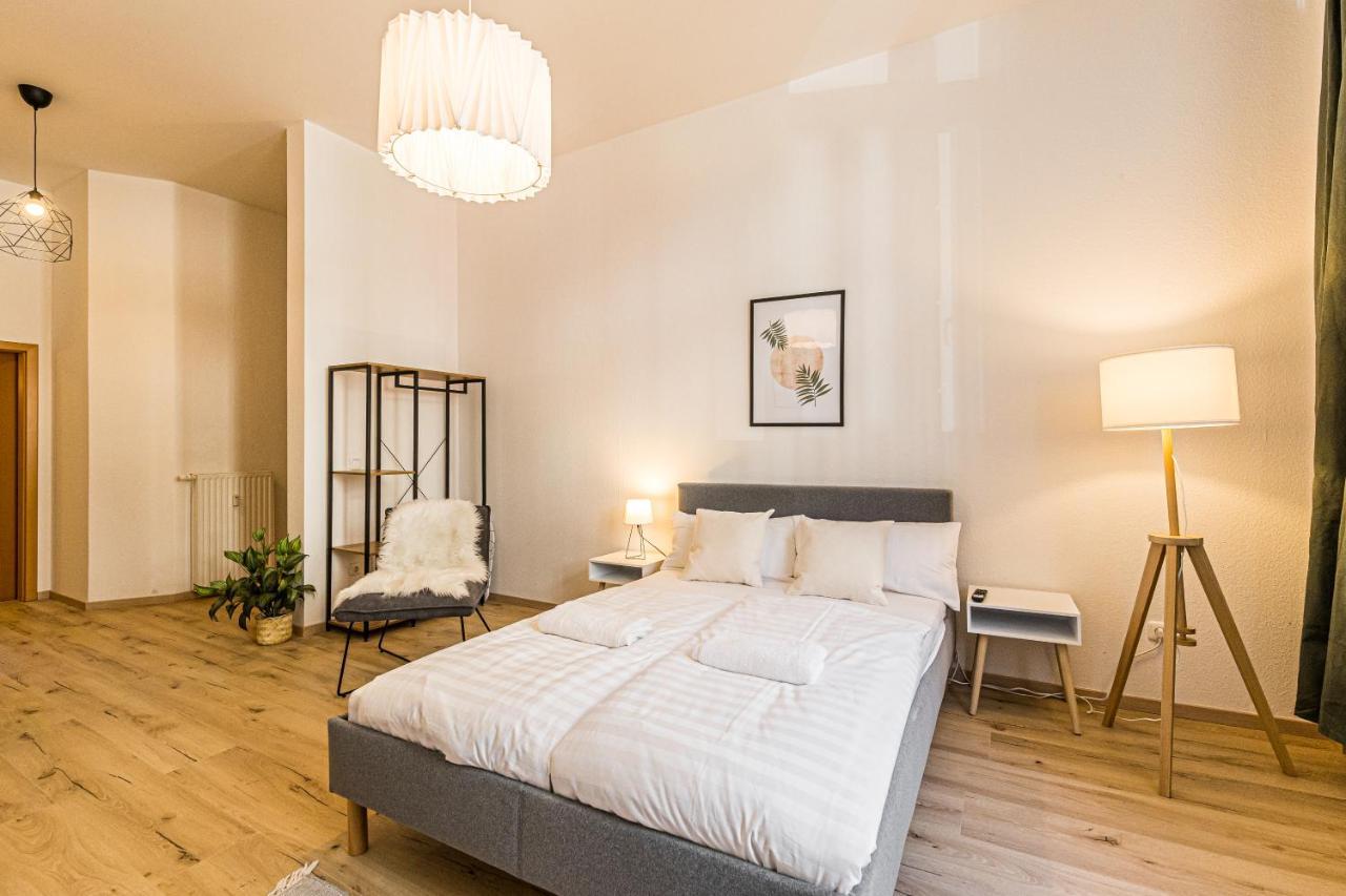 Ruhige Und Stilvolle Wohnung Am Clara-Zetkin-Park 라이프치히 외부 사진