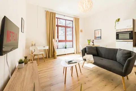 Ruhige Und Stilvolle Wohnung Am Clara-Zetkin-Park 라이프치히 외부 사진